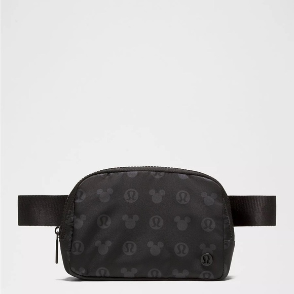 lululemon athletica Handbags - Lululemon x Disney Everywhere Belt Bag Mickey and Logo Print - Disney Black